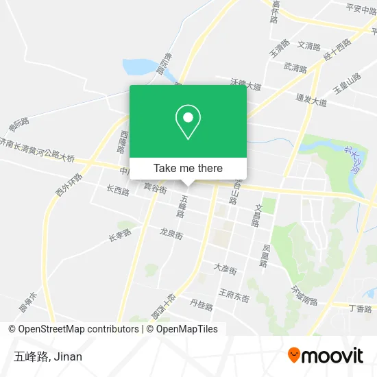五峰路 map
