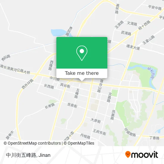 中川街五峰路 map