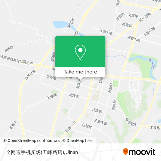 全网通手机卖场(五峰路店) map