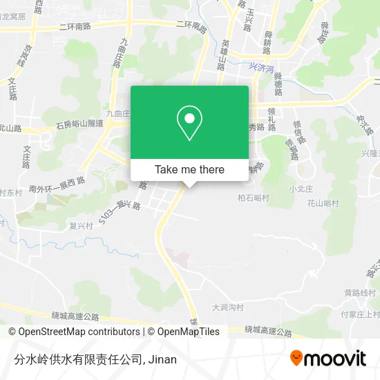 分水岭供水有限责任公司 map