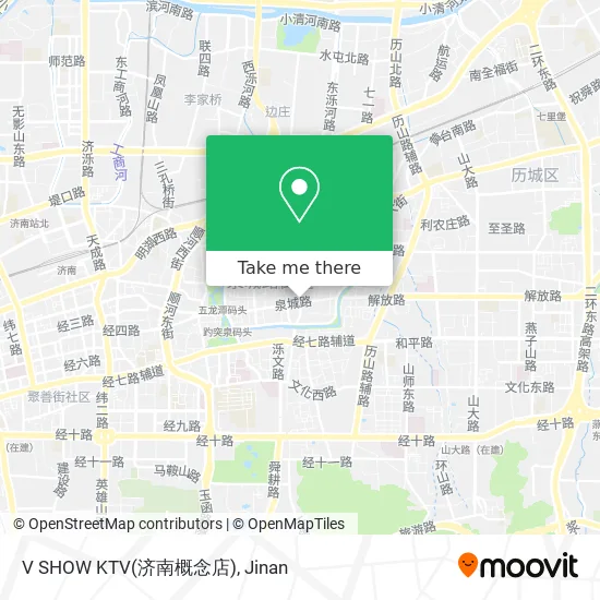 V SHOW KTV(济南概念店) map
