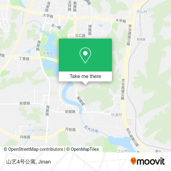 山艺4号公寓 map