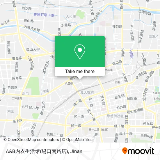 A&B内衣生活馆(堤口南路店) map