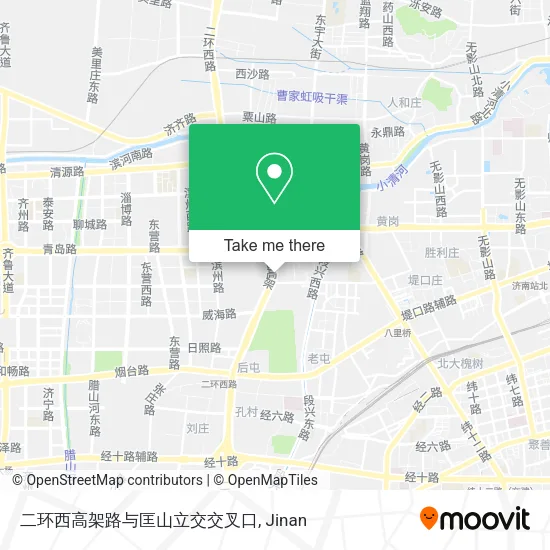 二环西高架路与匡山立交交叉口 map
