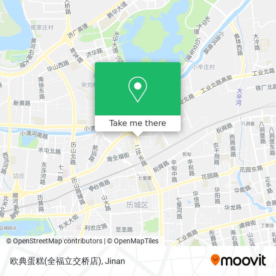 欧典蛋糕(全福立交桥店) map