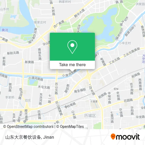 山东大京餐饮设备 map