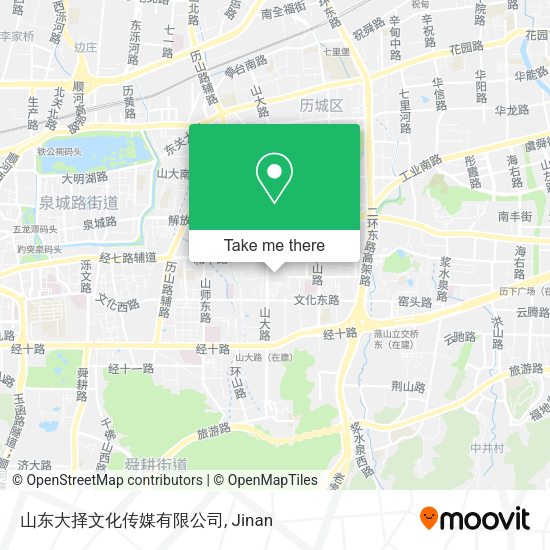 山东大择文化传媒有限公司 map