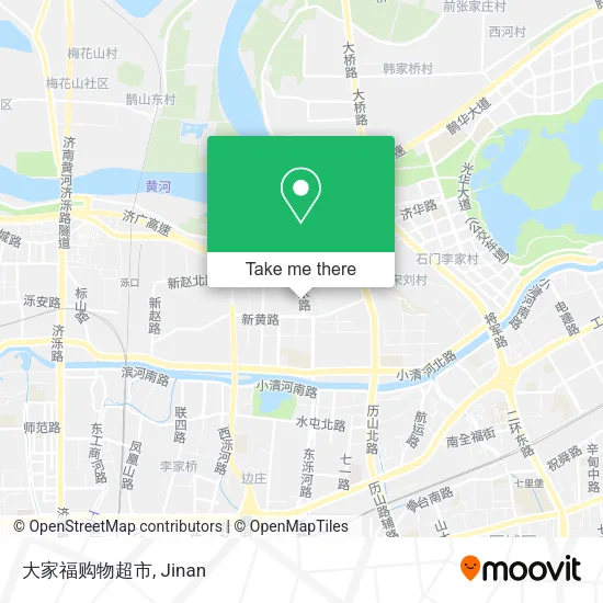 大家福购物超市 map