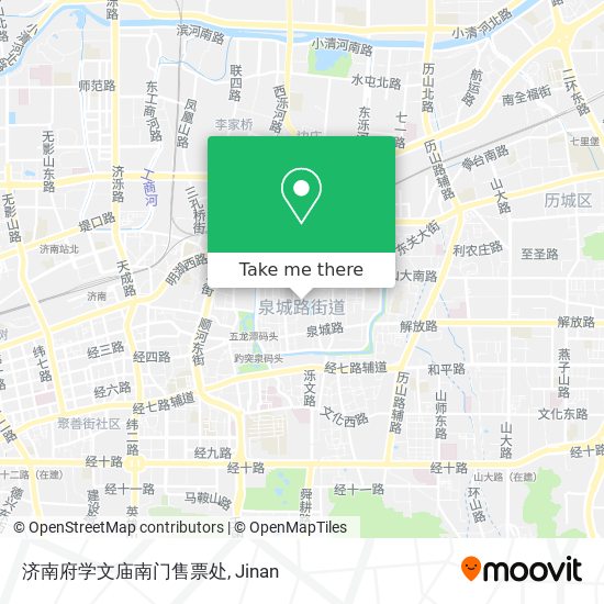 济南府学文庙南门售票处 map