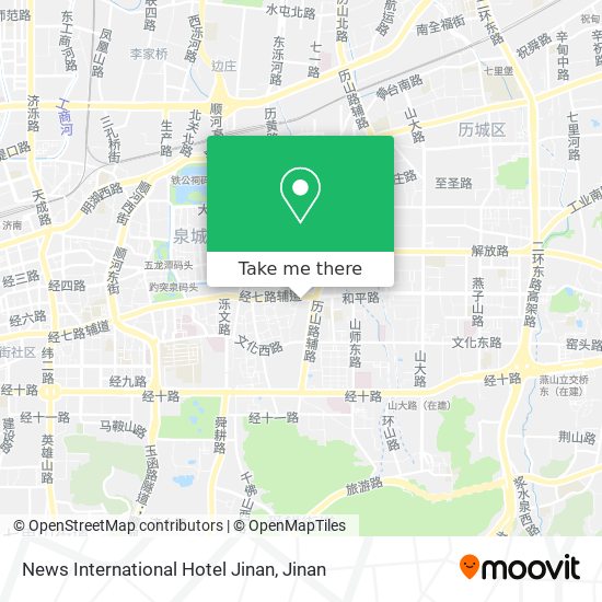 News International Hotel Jinan map