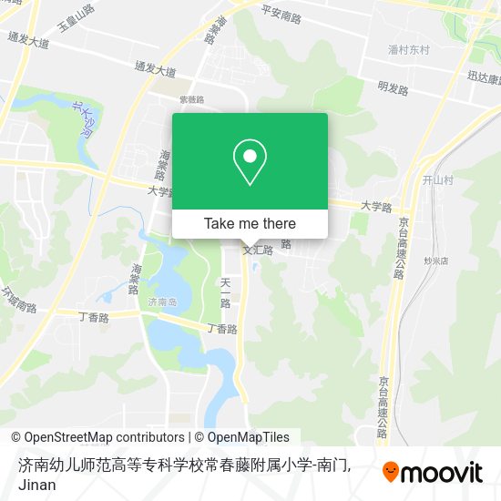 济南幼儿师范高等专科学校常春藤附属小学-南门 map