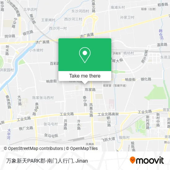 万象新天PARK郡-南门人行门 map
