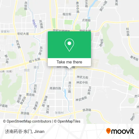 济南药谷-东门 map