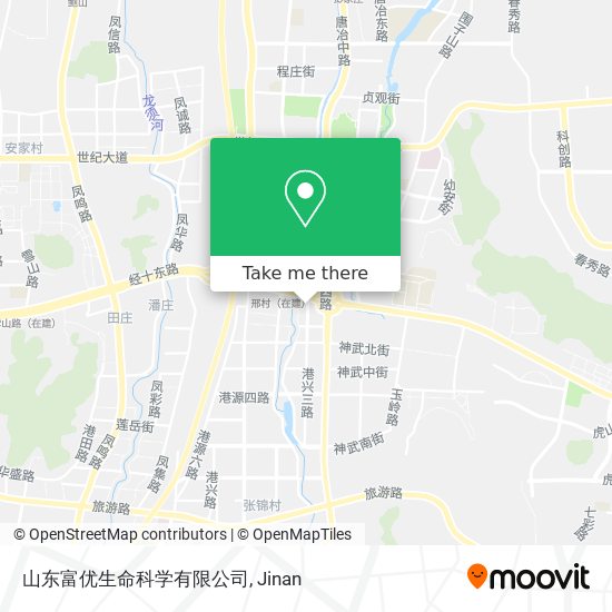 山东富优生命科学有限公司 map