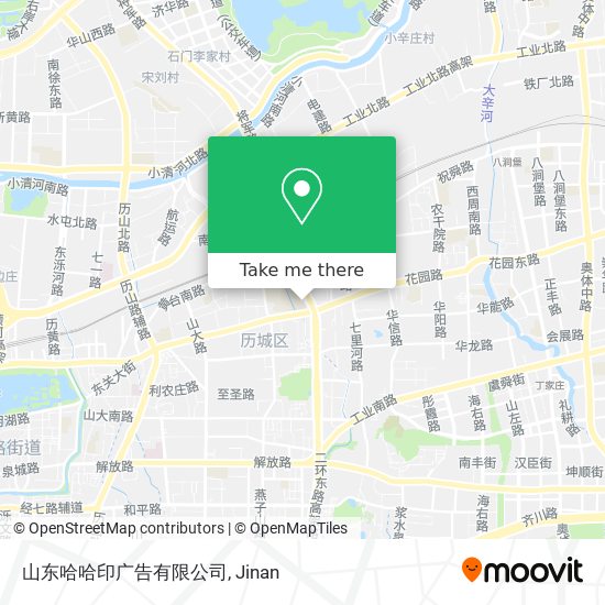 山东哈哈印广告有限公司 map