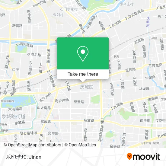 乐印琥珀 map
