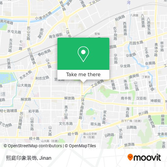 熙庭印象装饰 map