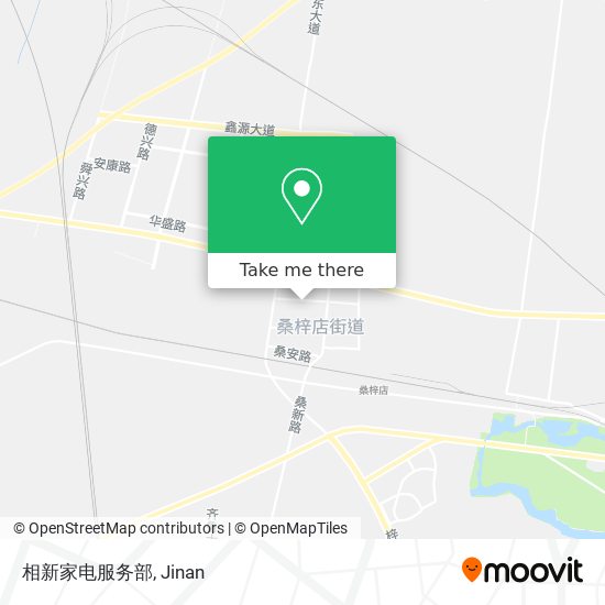 相新家电服务部 map
