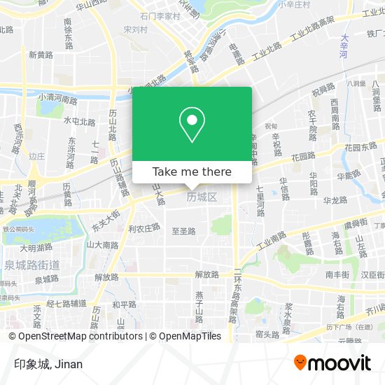 印象城 map