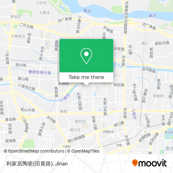 利家居陶瓷(田黄路) map
