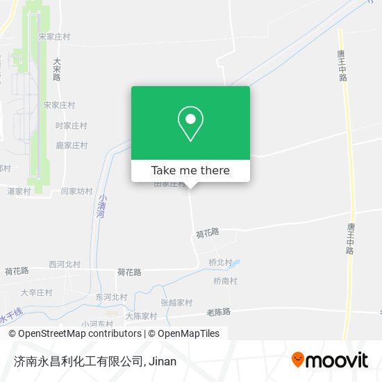 济南永昌利化工有限公司 map