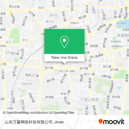 山东万赢网络科技有限公司 map