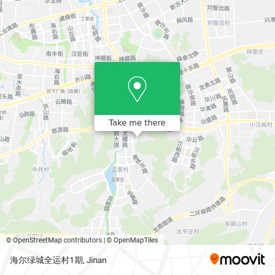 海尔绿城全运村1期 map
