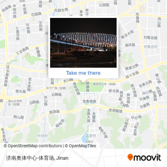 济南奥体中心-体育场 map