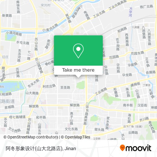 阿冬形象设计(山大北路店) map