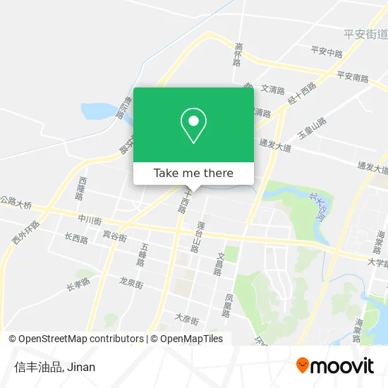 信丰油品 map