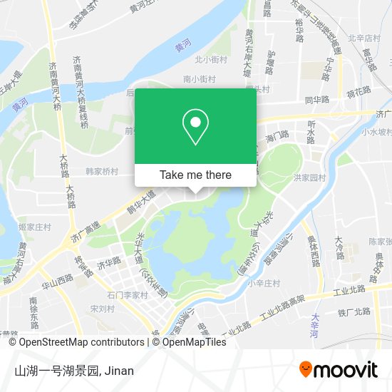 山湖一号湖景园 map