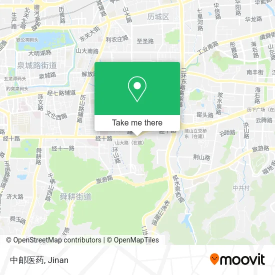 中邮医药 map
