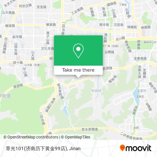 章光101(济南历下黄金99店) map