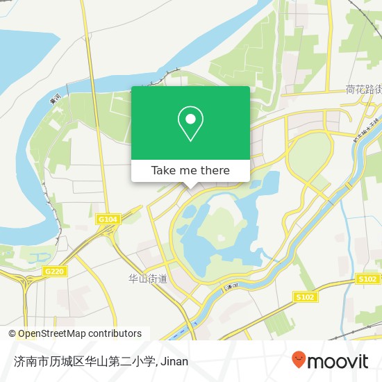 济南市历城区华山第二小学 map