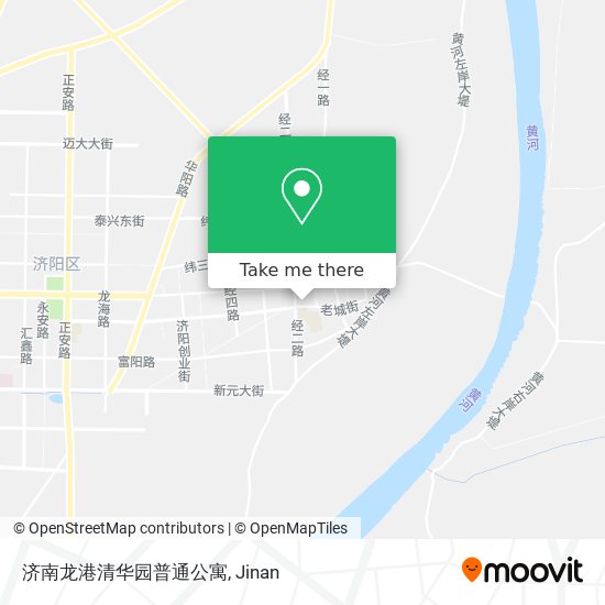 济南龙港清华园普通公寓 map
