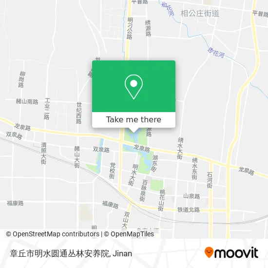 章丘市明水圆通丛林安养院 map