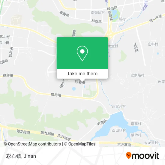 彩石镇 map