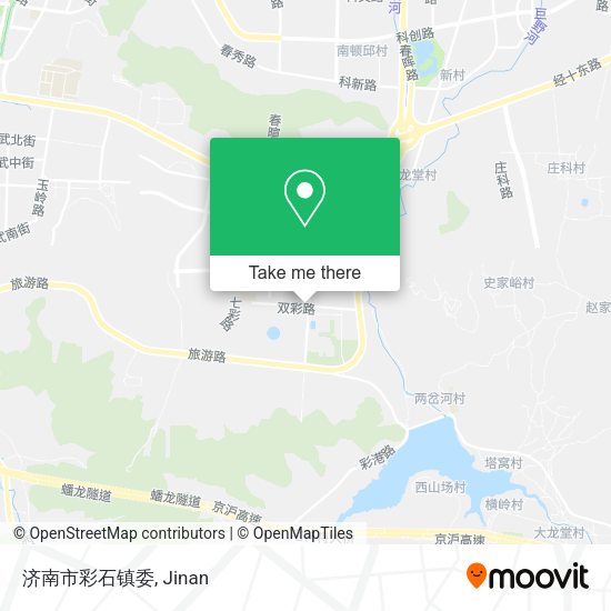 济南市彩石镇委 map