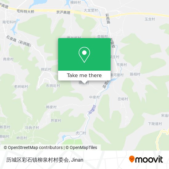 历城区彩石镇柳泉村村委会 map