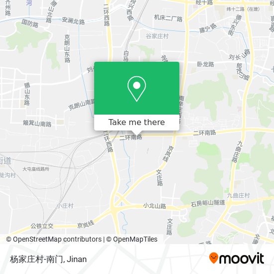 杨家庄村-南门 map