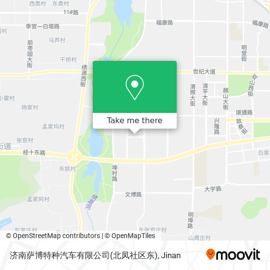 济南萨博特种汽车有限公司(北凤社区东) map