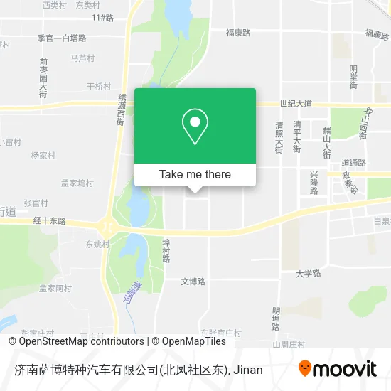 济南萨博特种汽车有限公司(北凤社区东) map