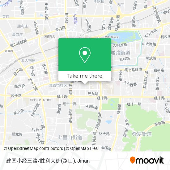 建国小经三路/胜利大街(路口) map