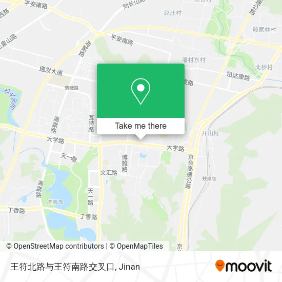 王符北路与王符南路交叉口 map