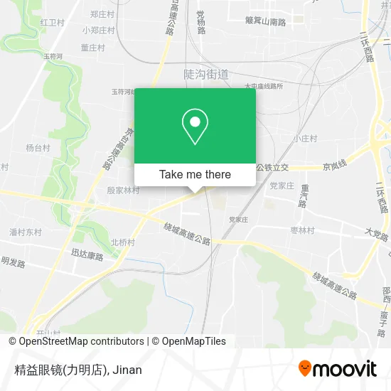 精益眼镜(力明店) map