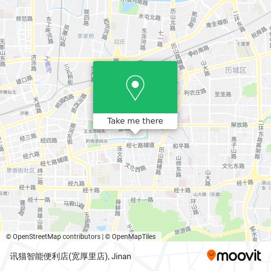 讯猫智能便利店(宽厚里店) map