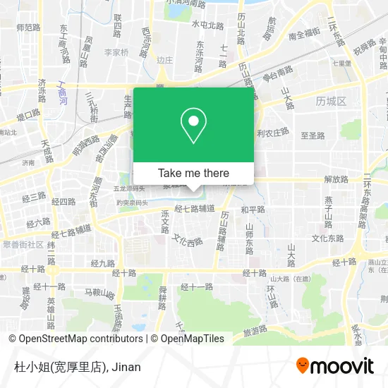 杜小姐(宽厚里店) map