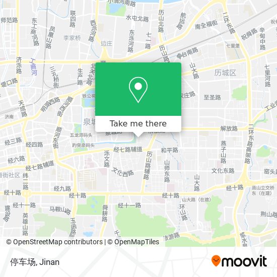 停车场 map