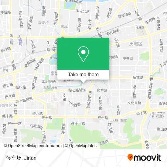 停车场 map