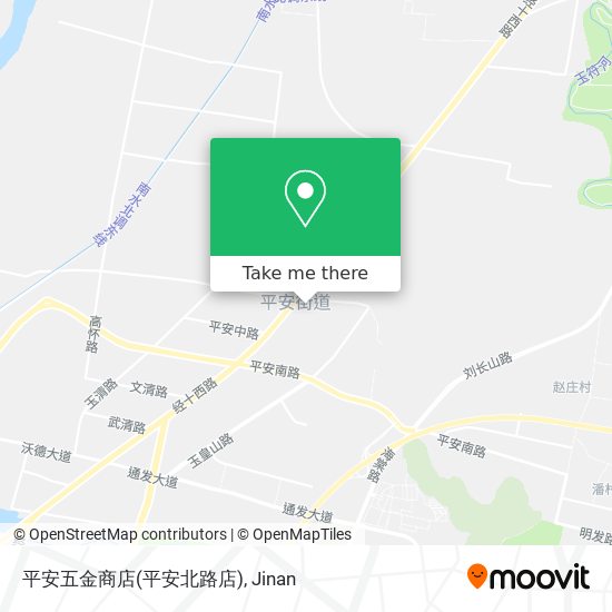 平安五金商店(平安北路店) map
